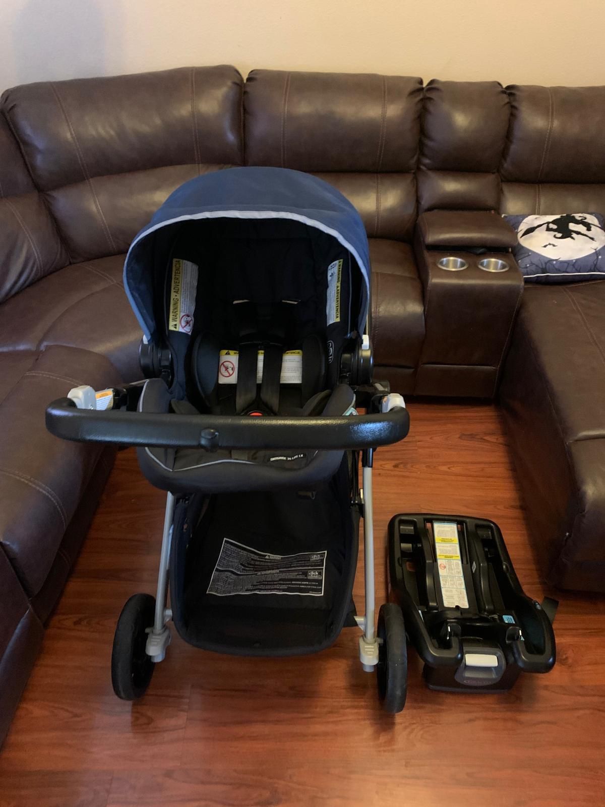 GRACO STROLLER AND INFANT CAR SEAT / BASE