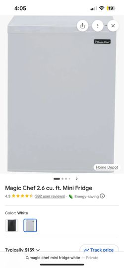 Magic Chef 2.6 cu. ft. Mini Fridge