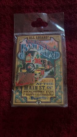 Disney WDI - Disneyland Attraction Poster - Disneyland Railroad Pin LE 300