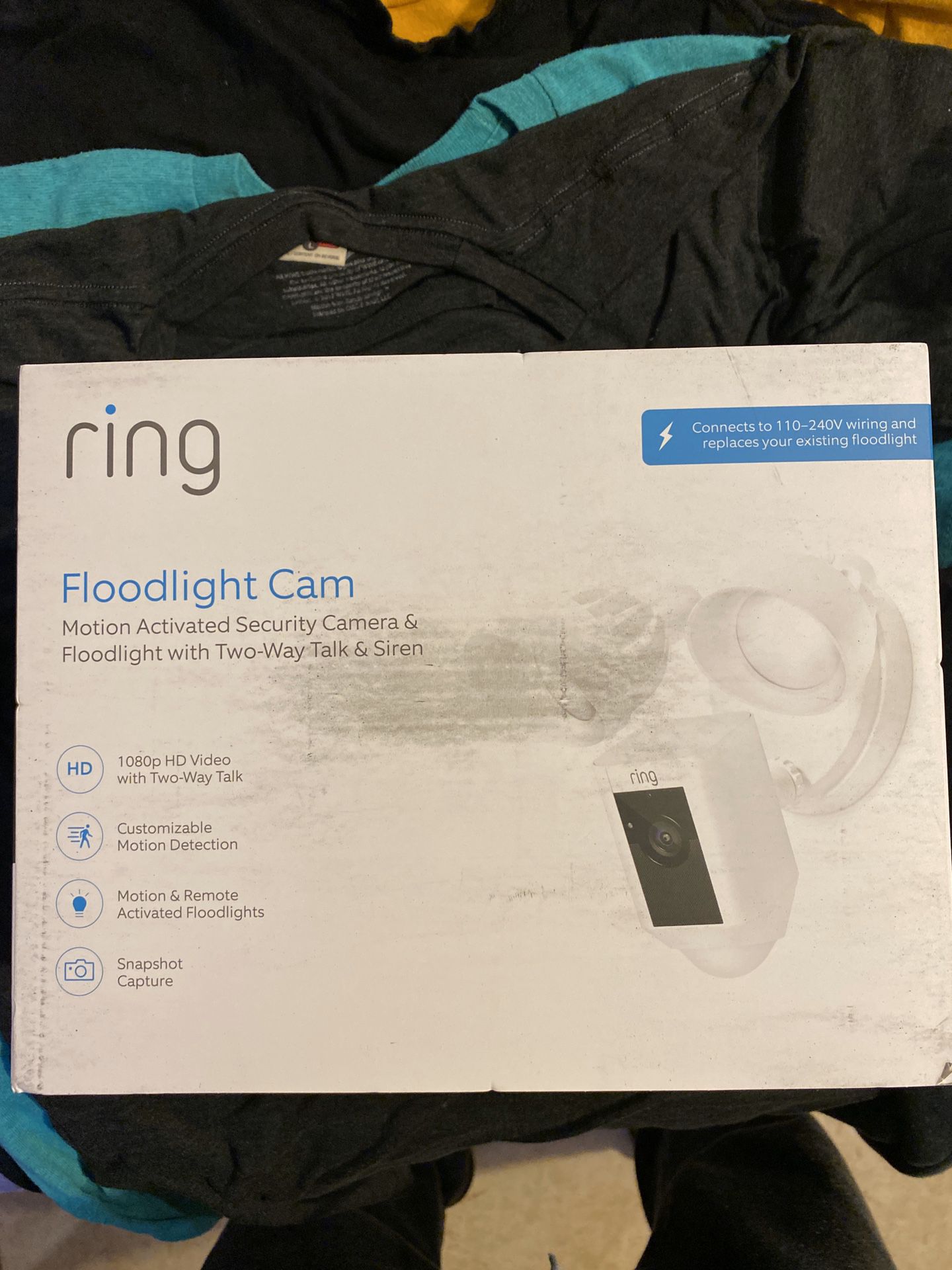 Ring flood light