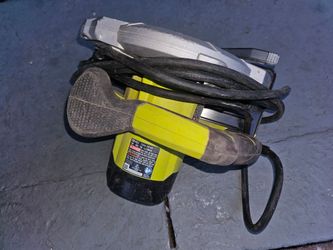 Ryobi 7 1/4 inch Corded Circular Saw With Lazer