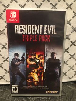 Resident evil triple pack ***read*** Nintendo switch