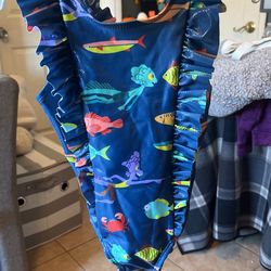 Disney Luca Bathing Suit Sz 4