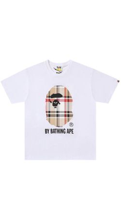 BAPE By Bathing Ape Plaid Graphic Tee