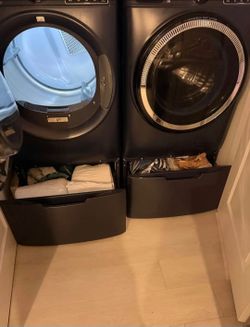 Washer and dryer