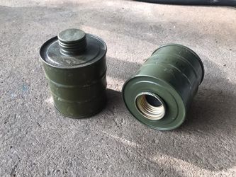 Gas Mask Filter (Polish Coffee Can style, 40mm thread). Multiple Available.