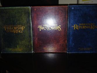 Lord Of The Rings Complete Trilogy Directors Edition Set $15
