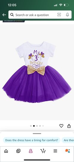 3rd Birthday Tutu Dress