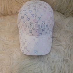 White Logo Hat