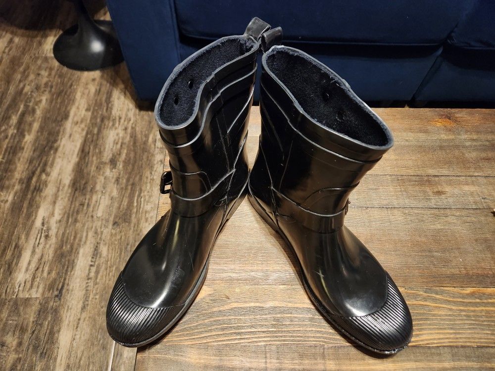 Size 8 Coach Rain/Snow Boots