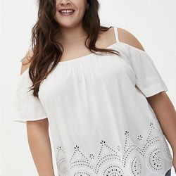 NWT Torrid Cold Shoulder Top 5