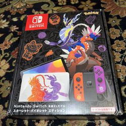 Nintendo Switch – OLED Model Pokémon Scarlet & Violet Edition