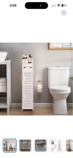 Bathroom toilet paper stand