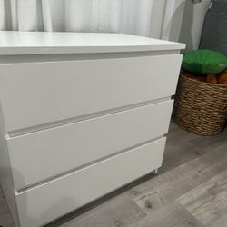 IKEA Malm Dresser White