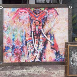 Picture Batik Fabric Print