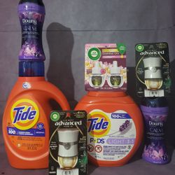 Lot Of 7 Tide Household Bundle 