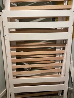 IKEA white bunk bed