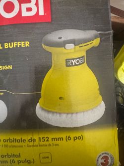RYOBI 6" ORBITAL BUFFER