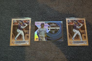 MJ Melendez Rookie Card (LOT OF 3)