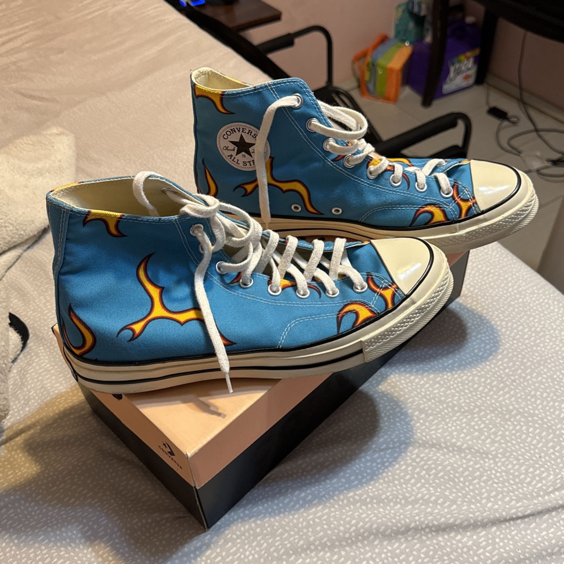 Converse golf le fleur flames sale