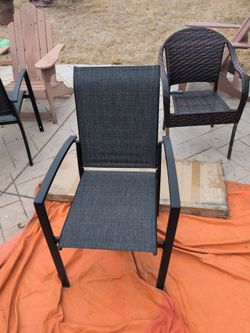 Brand New - Unopened - Stackable Patio Chairs