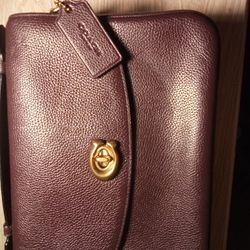 Coach Cassie Purse (Burgundy)