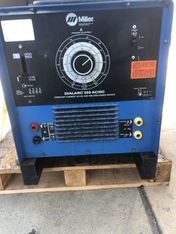 Miller 250 Dialarc Ac/DC tig/stick welder