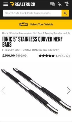 Toyota Tundra Running Boards Crewmax