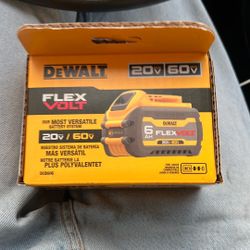 Dewalt FlexVolt 60v 6AH