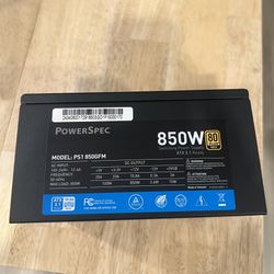 PowerSpec 850W PSU – Fully Modular, Clean, Great for Mid/High-End Builds