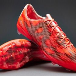 Adidas Adizero F50 Solar Red FG Elite Soccer Cleats.