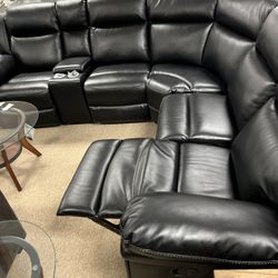 Theater Reclining NEW Sectional!