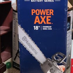 Husqvarna Power Axe 350i 40-volt 18-in Battery 7.5 Ah Chainsaw (Battery and Charger Included)