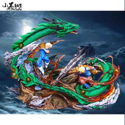 Dragon Ball Goku vs Vegeta LS GK Diorama Statue Heaven and Earth Showdown Boxed