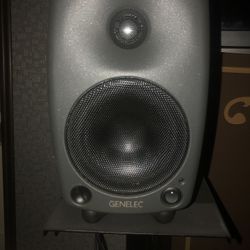 Pair Genelec Studio monitors With sub 