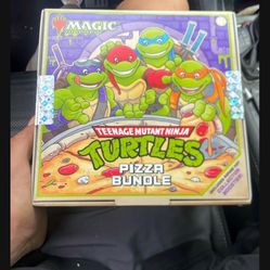 Magic The gathering Ninja Turtles Pizza Bundle