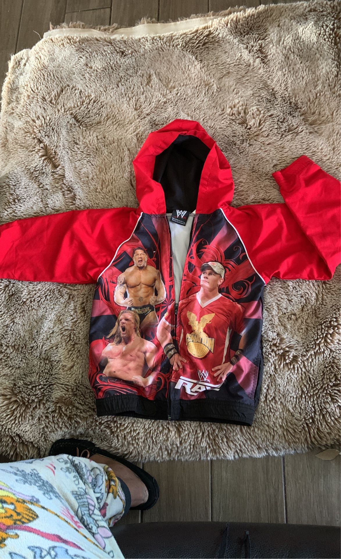 #wwf #kids Size 8 Jacket #wrestlemania #collector #wrestling #vintage #john Cena