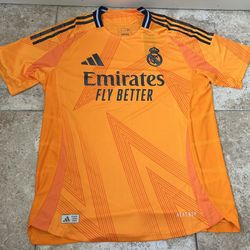 Adidas Real Madrid 2024/25 Authentic Away Jersey Kit | Size Large | IZ1642
