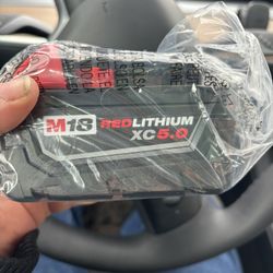 Milwaukee M18 5.0ah Batteries 