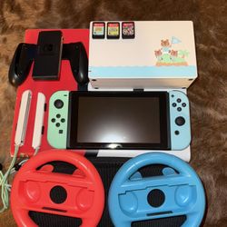 Nintendo Switch Animal Crossing Edition 