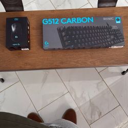 Brand New Unopened G512 Carbon keyboard && G Pro wireless gaming keyboard and mouse