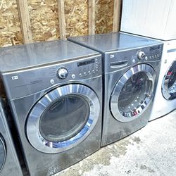 Lg Washer N Gas ⛽️ Dryer Set 