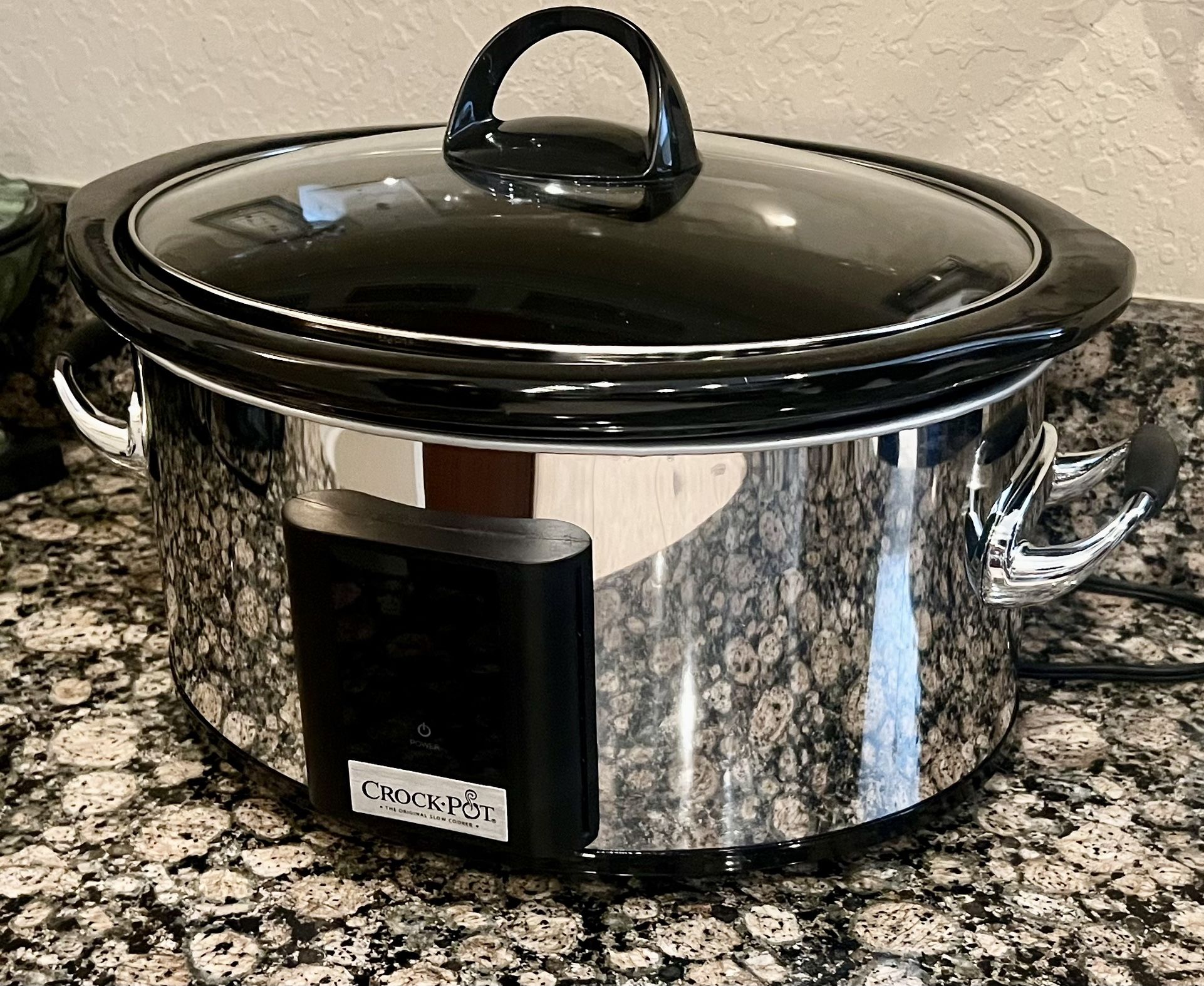 CROCKPOT SLOW COOKER MODEL SCVT650-PS-A