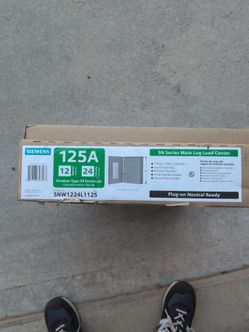 Siemens 125A 12/24 outdoor breaker panel