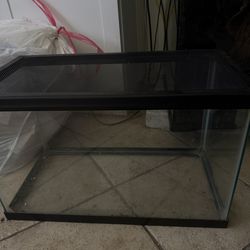 10 gallon terrarium with lid! (Or 10 gallon aquarium)