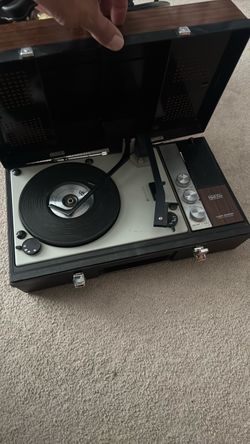 Vintage 45 record player