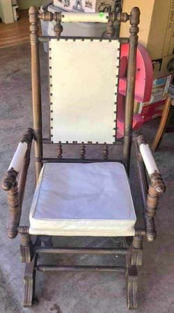Antique Platform Rocking Chair