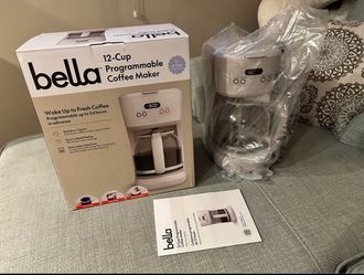 New programmable coffee maker 12 cup
