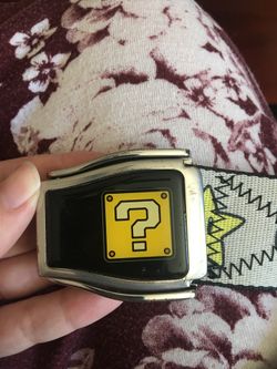 Retro Super Mario Belt
