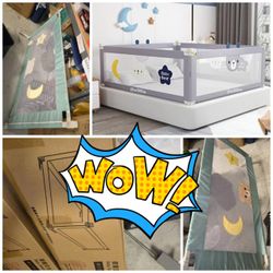 Safety Bed Guardrail- Baby Protector